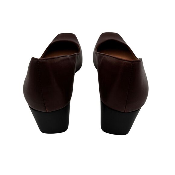 Naturalizer 10M Leather Pump Stylist Fashion Business Casual Block Heel Shoes - Picture 8 of 13